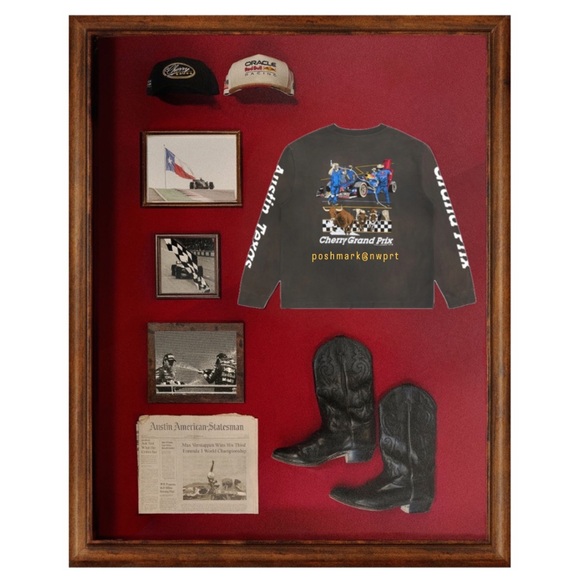 CHERRY LA 🏎️ Red Bull F1 Grand Prix Austin TX Los Angeles Faded Black Tee XS - Picture 2 of 16